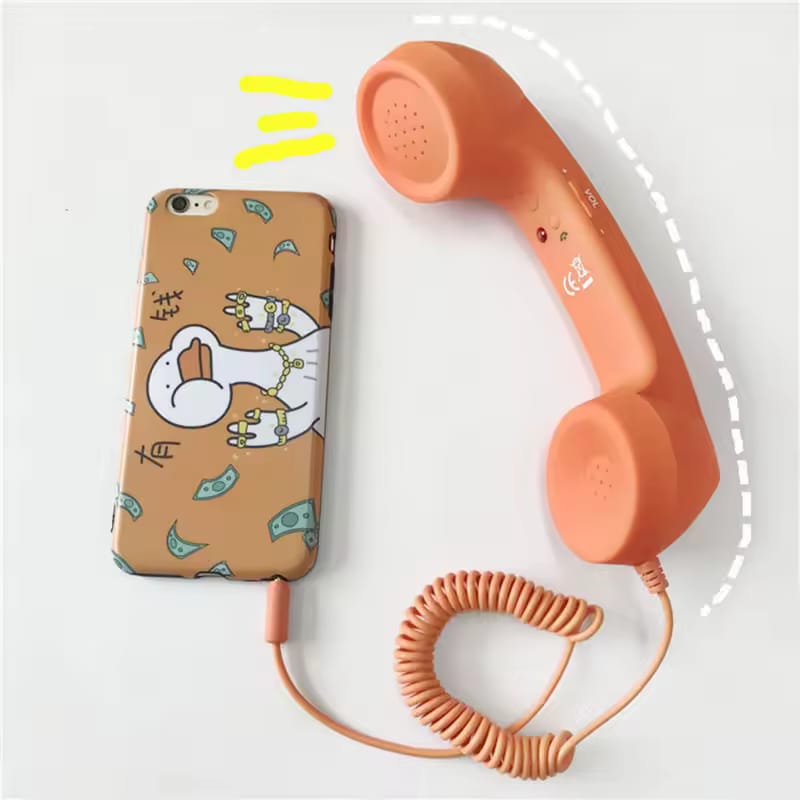 سماعات تقليدية آمنة – تجربة اتصال صحية بدون إشعاعات